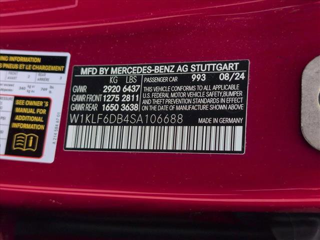 Certified 2025 Mercedes-Benz E 53 AMG e 4MATIC Sedan image 27