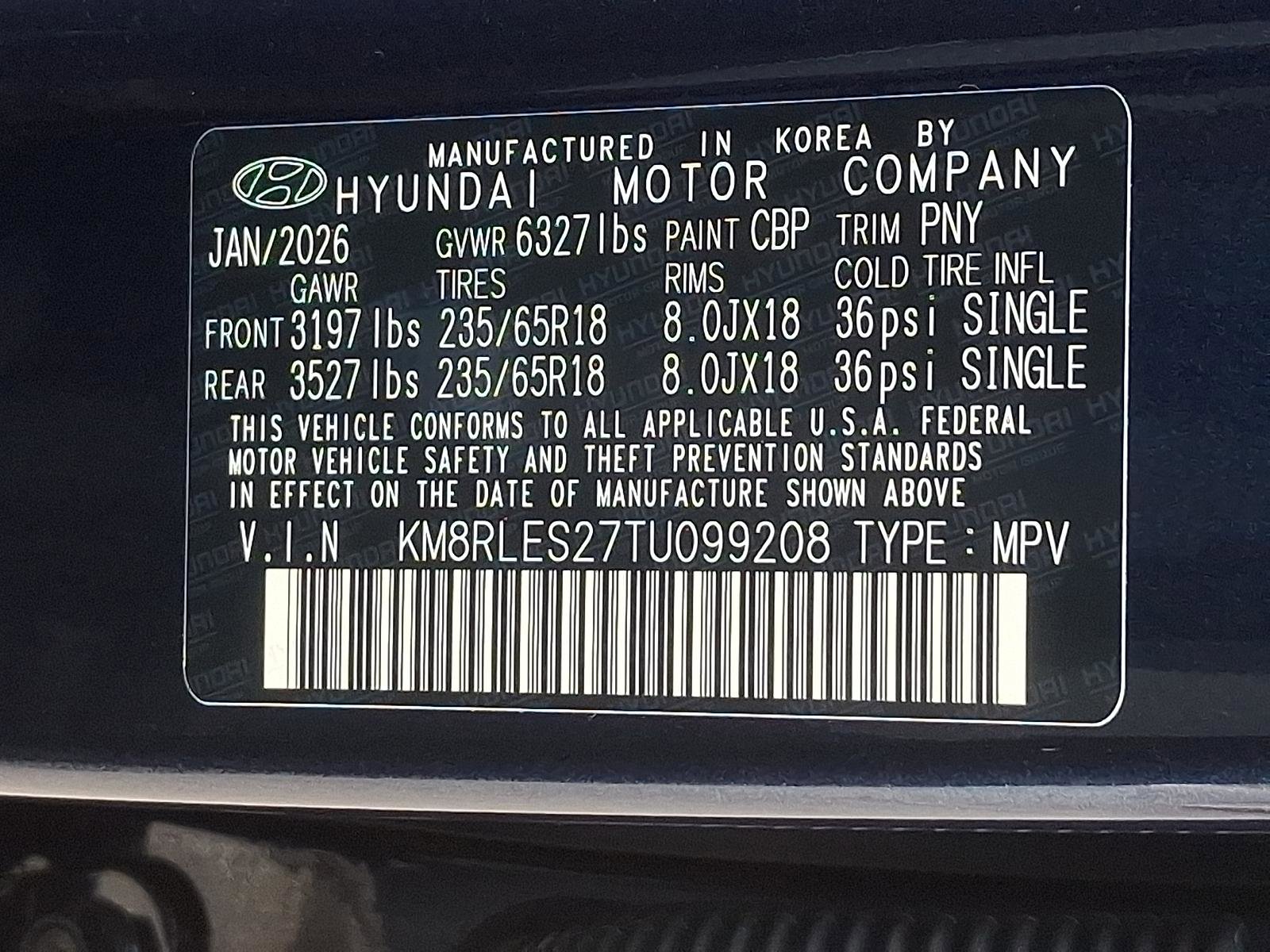 New 2026 Hyundai Palisade SEL image 17