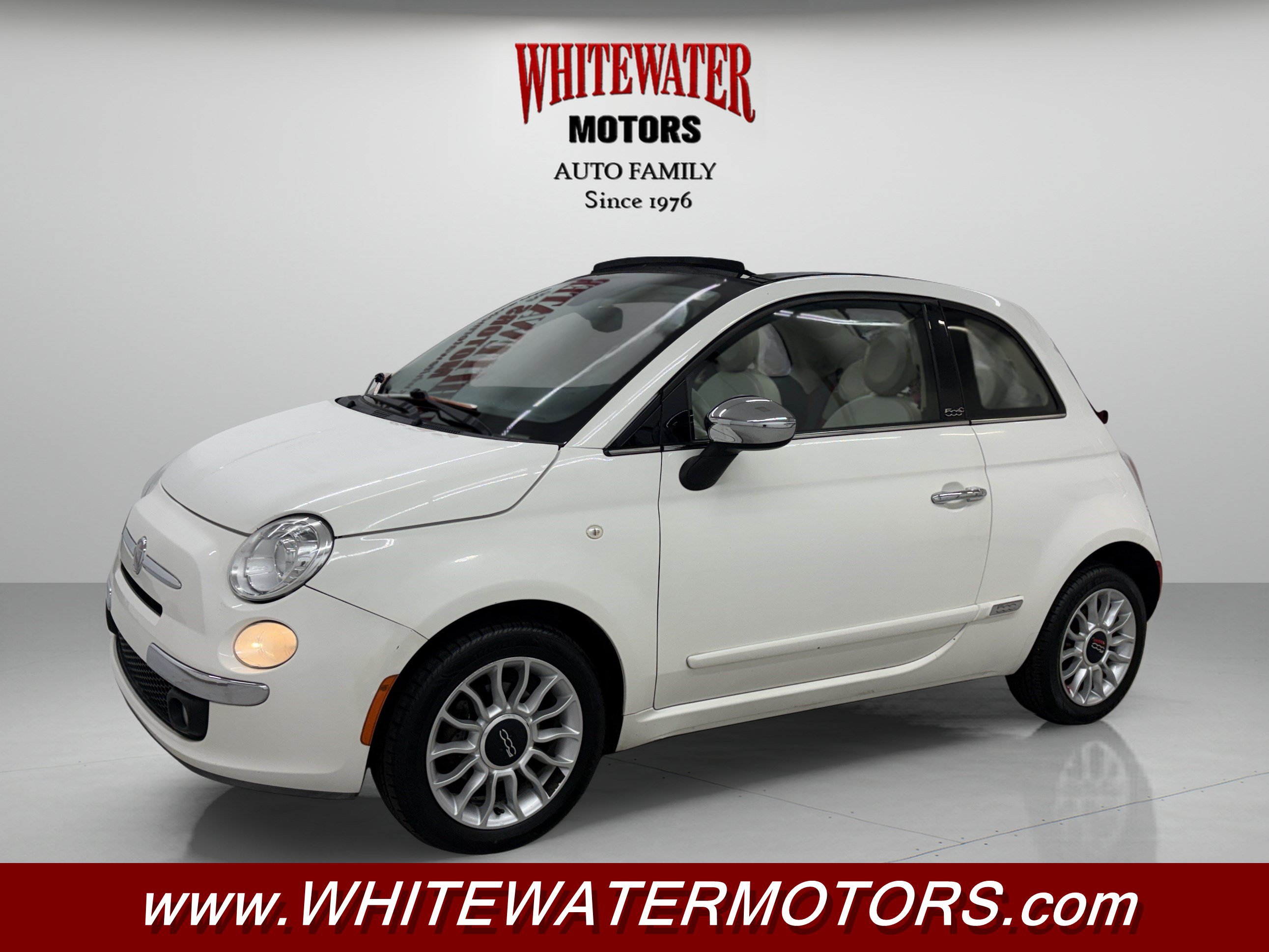 Used 2013 FIAT 500 Lounge w/ Luxury Leather Pkg