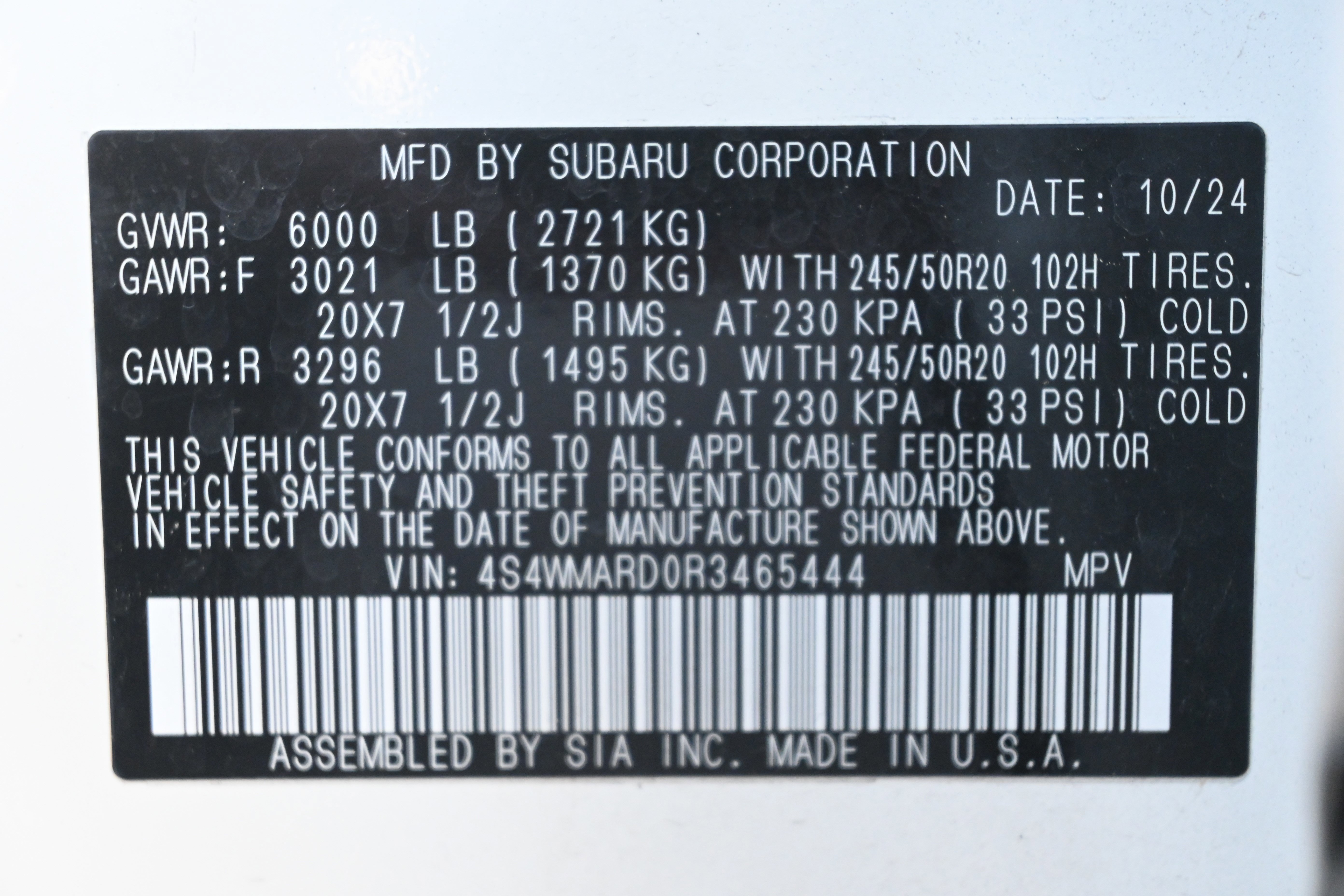 Used 2024 Subaru Ascent Limited w/ Technology Package image 37