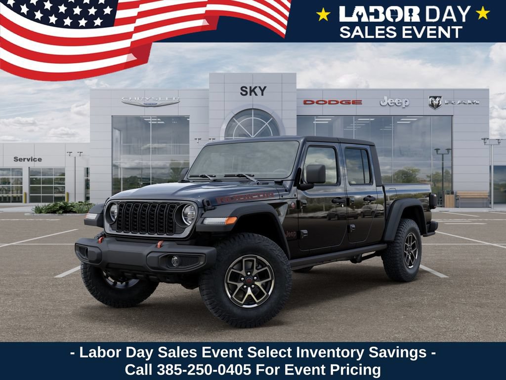 New 2026 Jeep Gladiator Rubicon w/ Steel Power Dome Hood Package