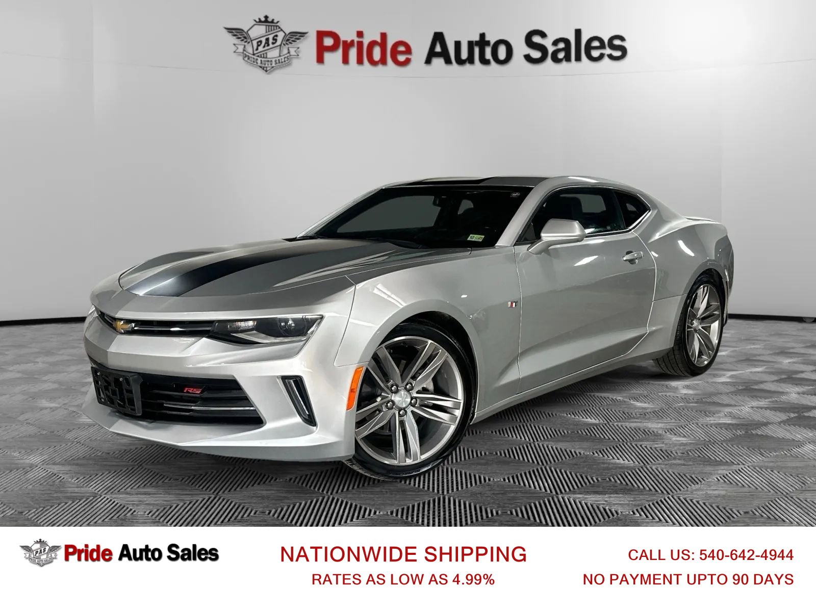 Used 2018 Chevrolet Camaro LT w/ RS Package image 1