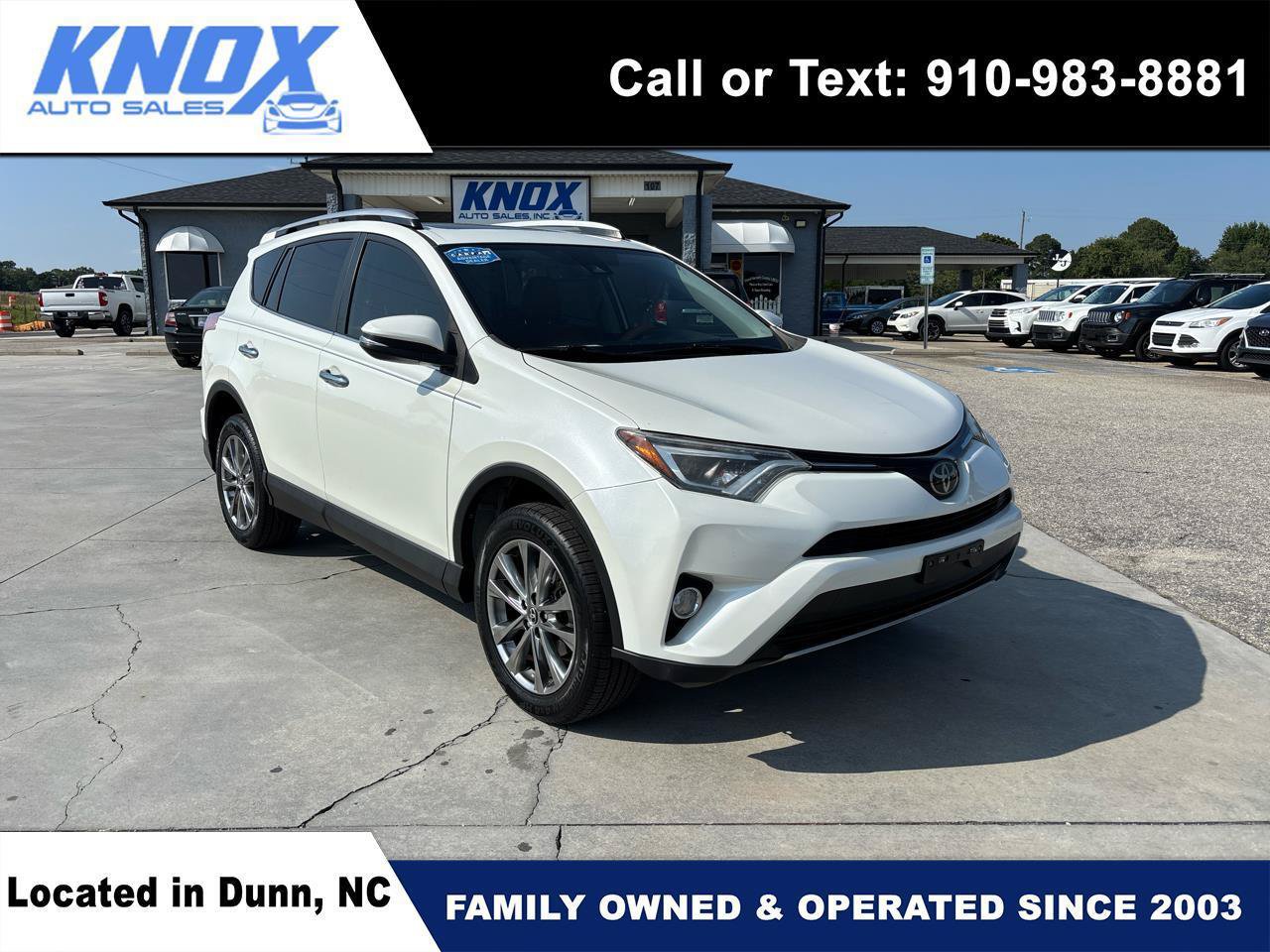 Used 2018 Toyota RAV4 Limited