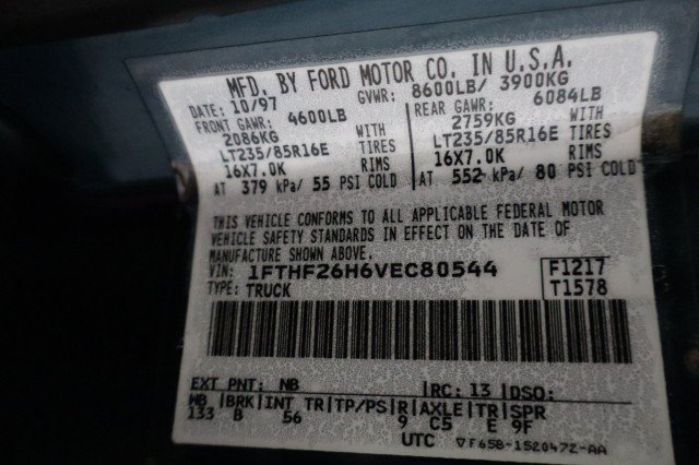 Used 1997 Ford F250 4x4 Regular Cab Heavy Duty image 75