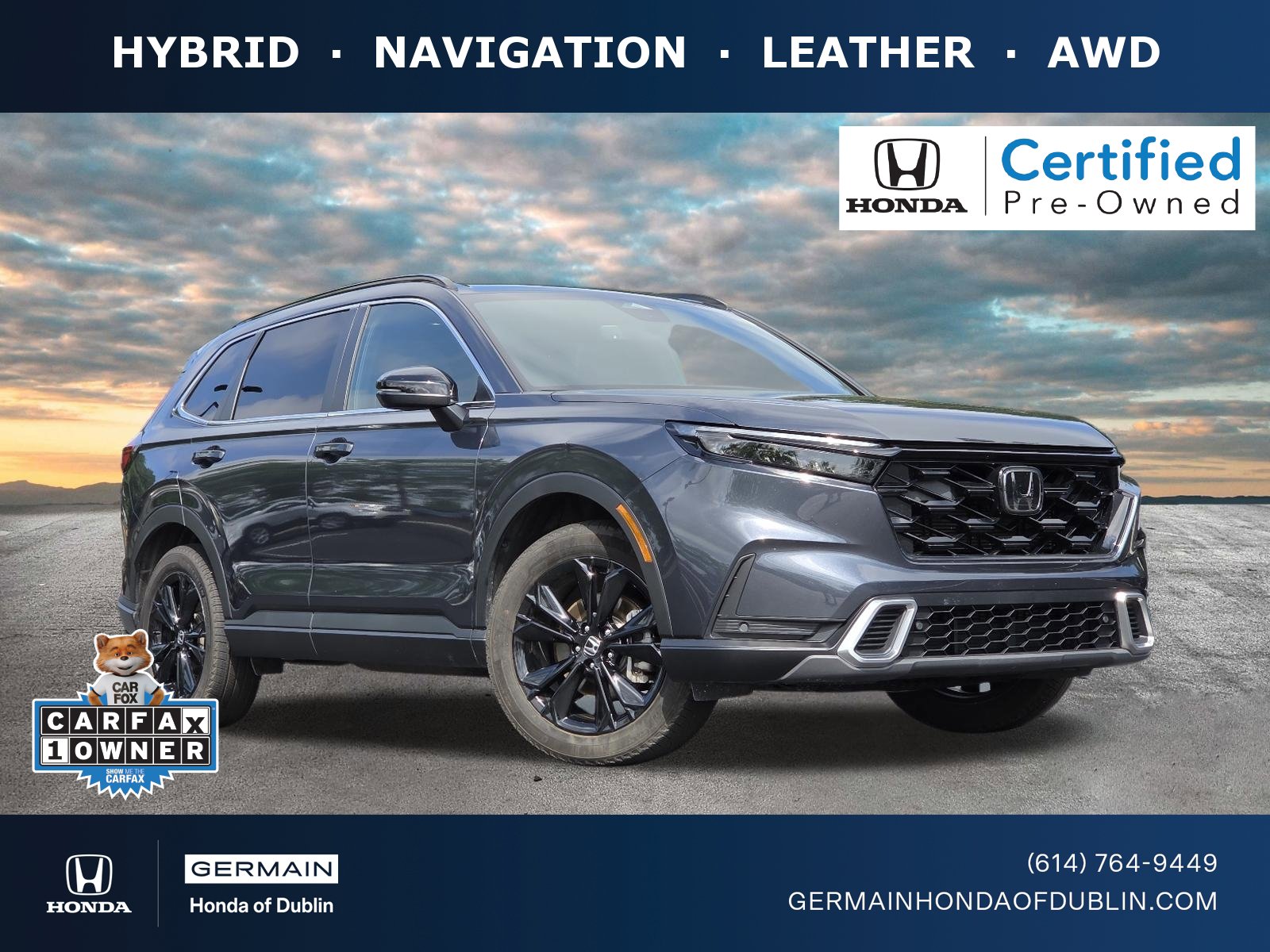 Certified 2025 Honda CR-V Sport Touring
