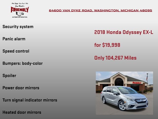 Used 2018 Honda Odyssey EX-L image 30