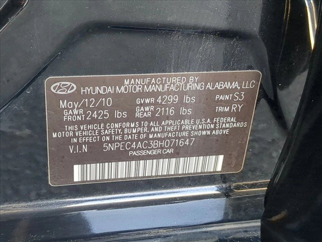 Used 2011 Hyundai Sonata SE FWD image 22