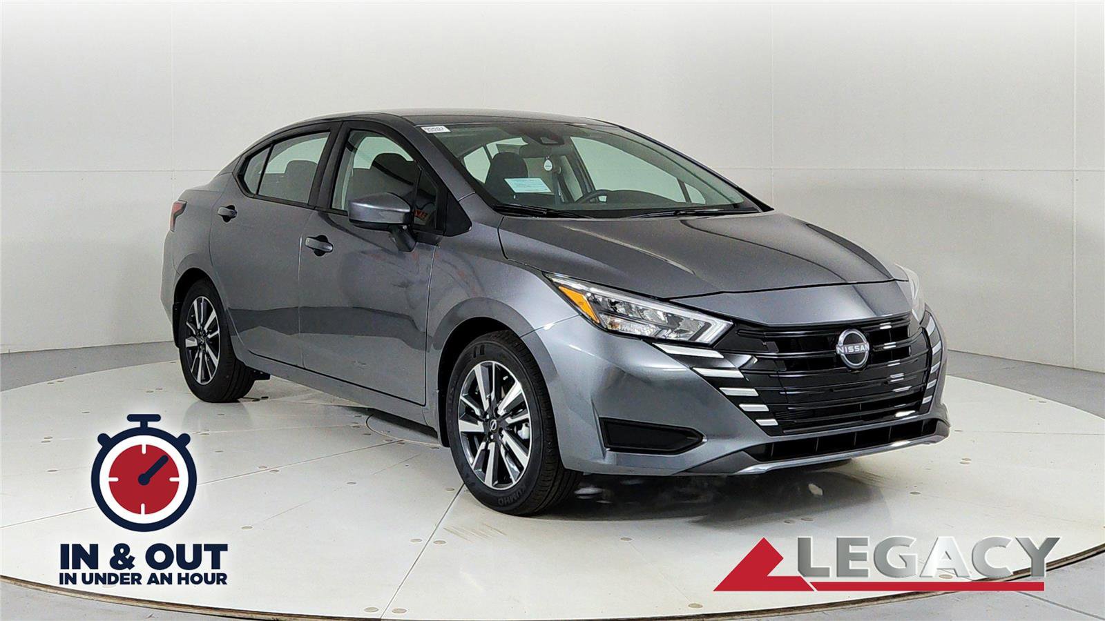 New 2025 Nissan Versa SV w/ Trunk Package