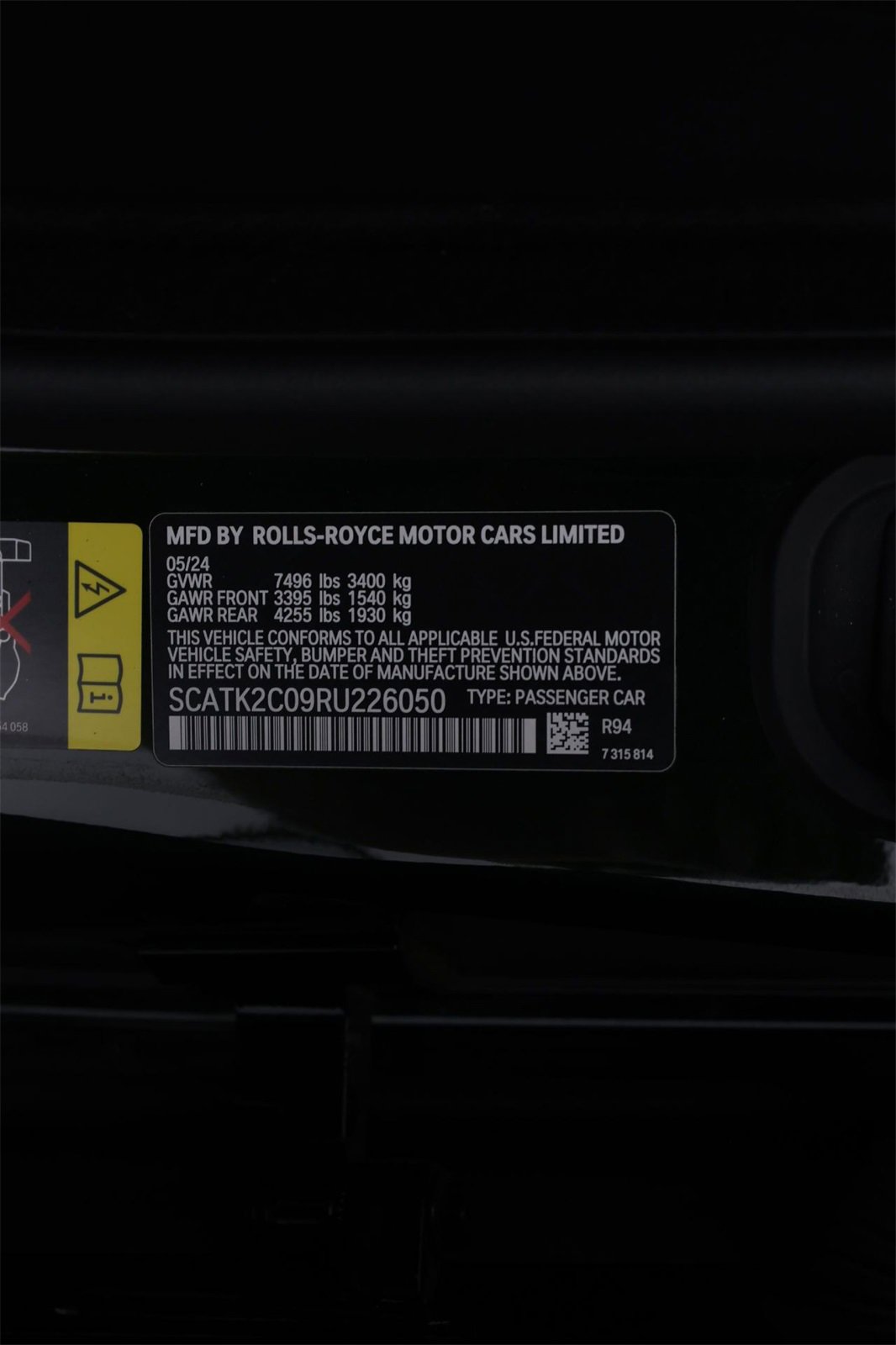 Certified 2024 Rolls-Royce Spectre w/ Spectre Launch Package image 20