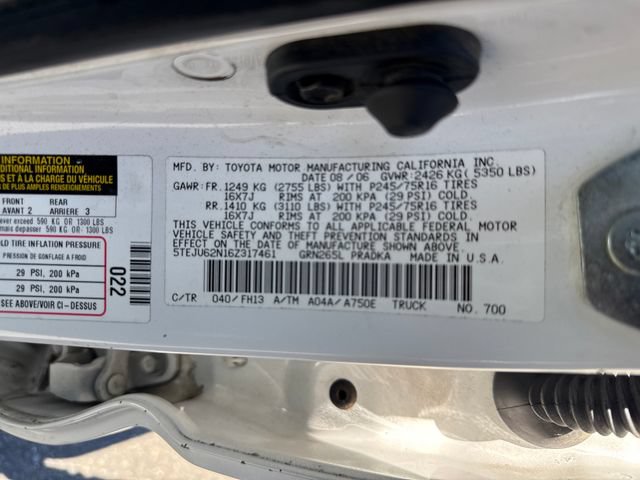 Used 2006 Toyota Tacoma PreRunner RWD image 16