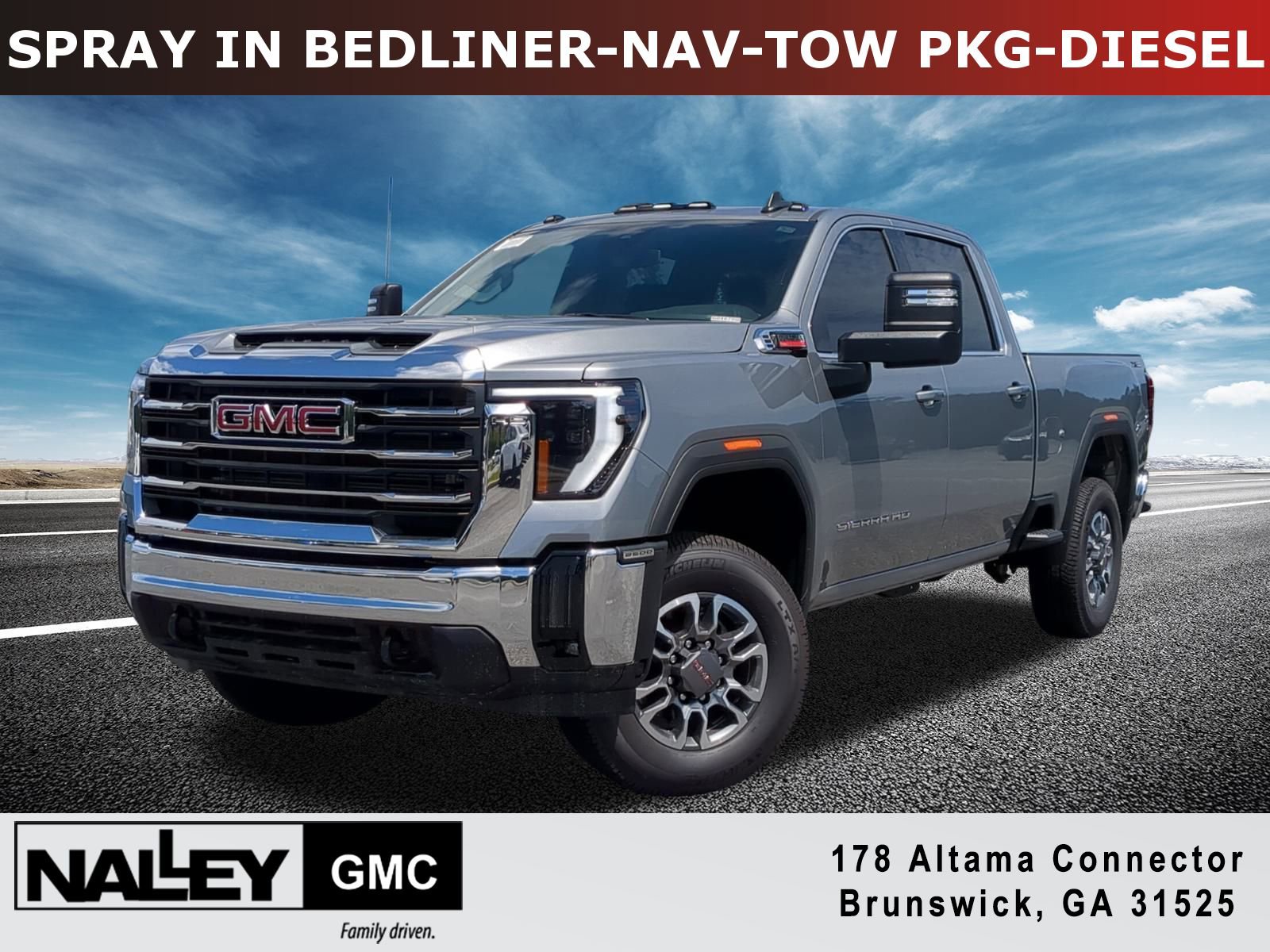 New 2025 GMC Sierra 2500 SLE w/ SLE Value Package;