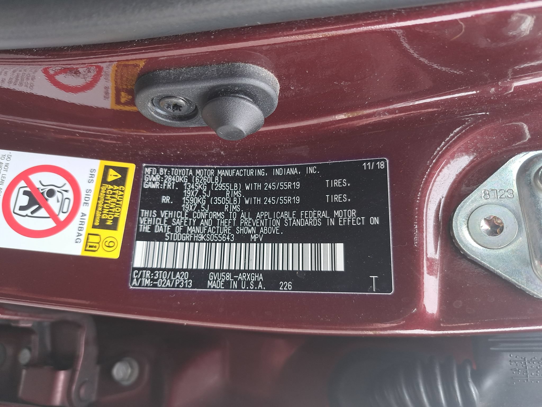 Used 2019 Toyota Highlander Limited Platinum AWD/4WD image 36