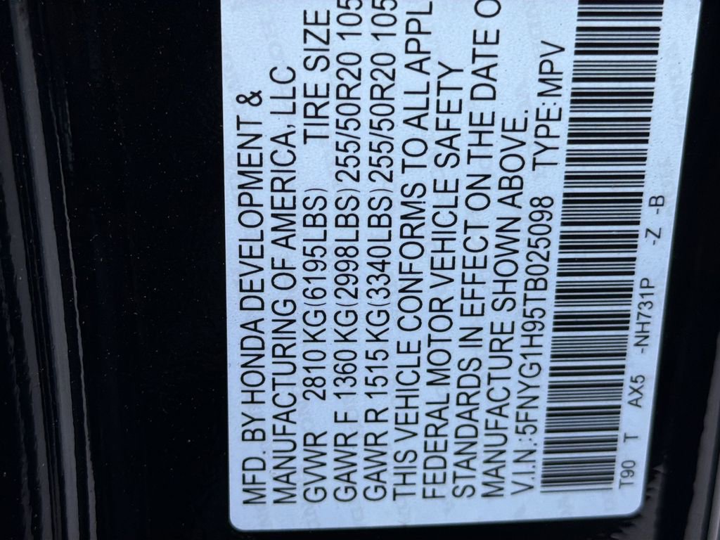 New 2026 Honda Pilot Black Edition image 28