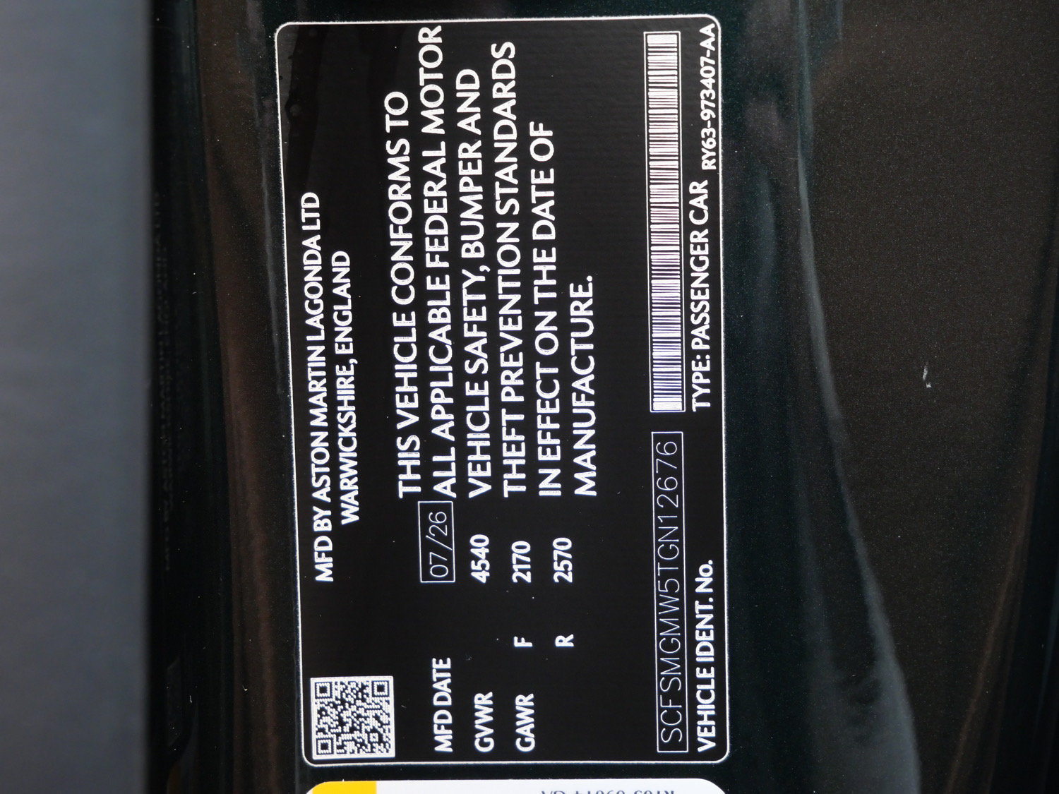 New 2026 Aston Martin V8 Vantage S RWD image 24