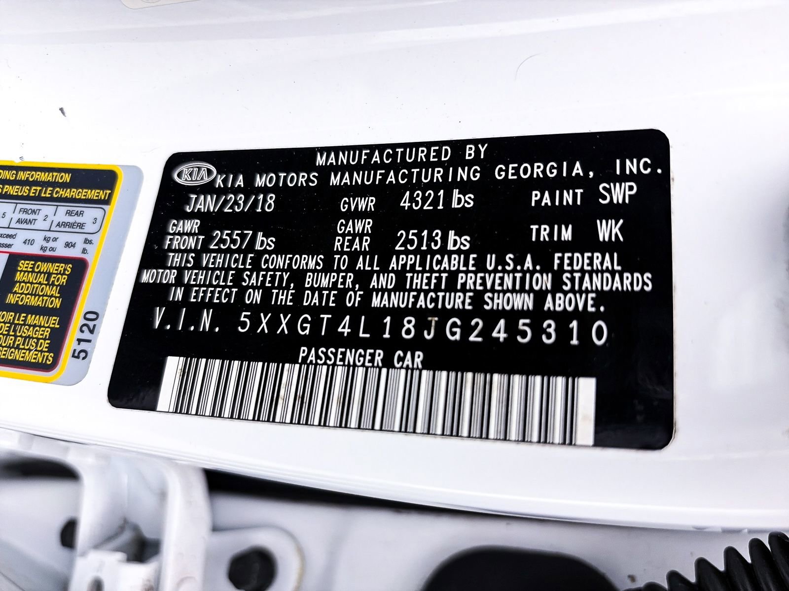 Used 2018 Kia Optima LX image 36