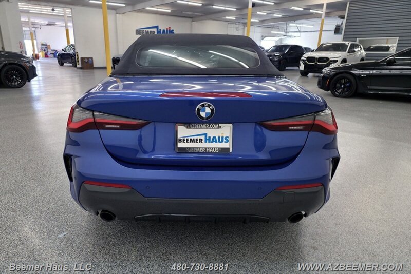 Used 2021 BMW 430i Convertible w/ M Sport Package RWD image 6