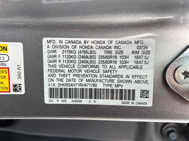 Certified 2024 Honda CR-V EX-L image 21