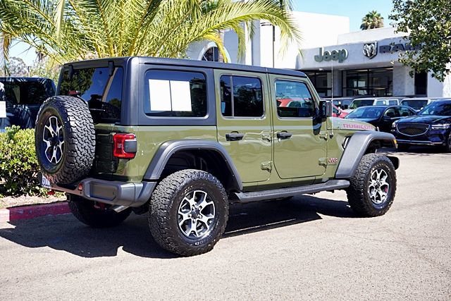 Used 2022 Jeep Wrangler Unlimited Rubicon w/ LED Lighting Group AWD/4WD image 9