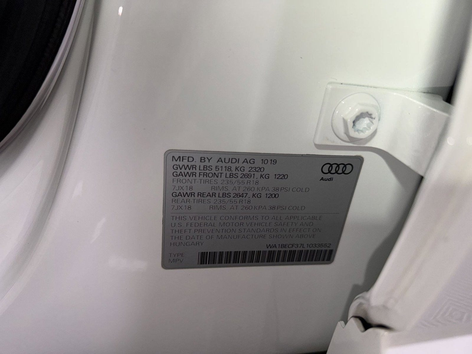 Used 2020 Audi Q3 2.0T Premium Plus image 40