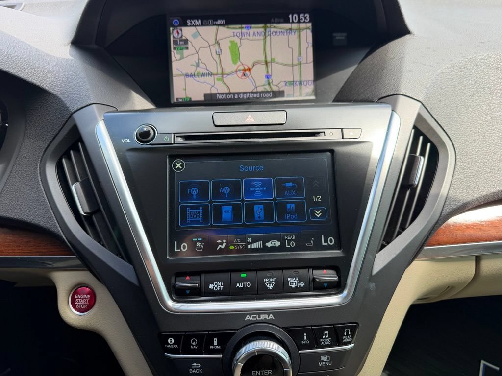 Used 2017 Acura MDX w/ Advance & Entertainment Pkg AWD/4WD image 16