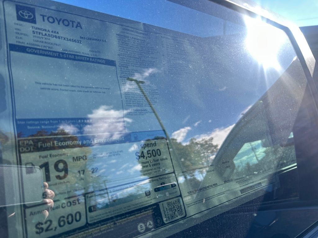 New 2026 Toyota Tundra SR5 image 30