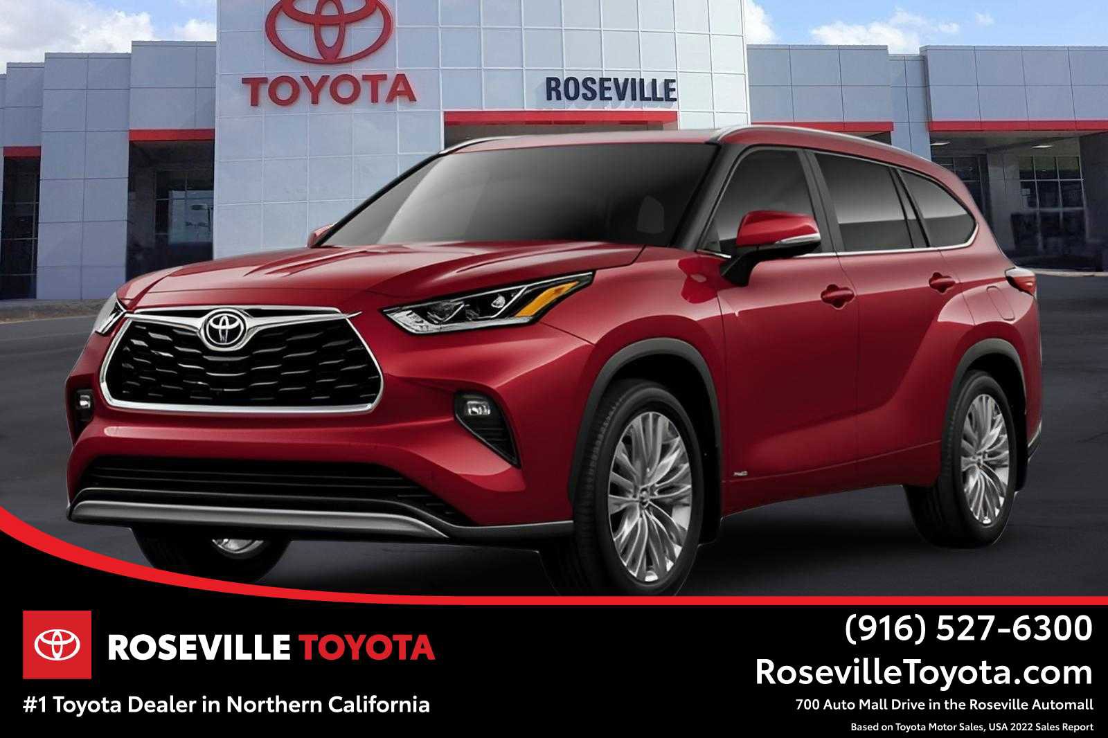 New 2026 Toyota Highlander Platinum image 1