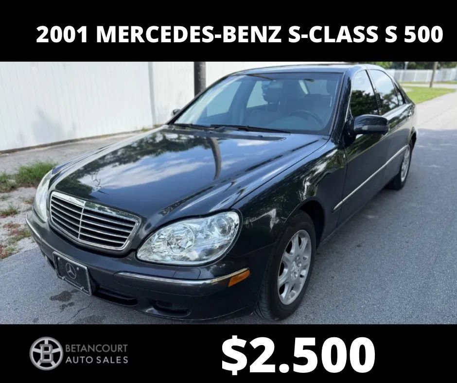 Used 2001 Mercedes-Benz S 500