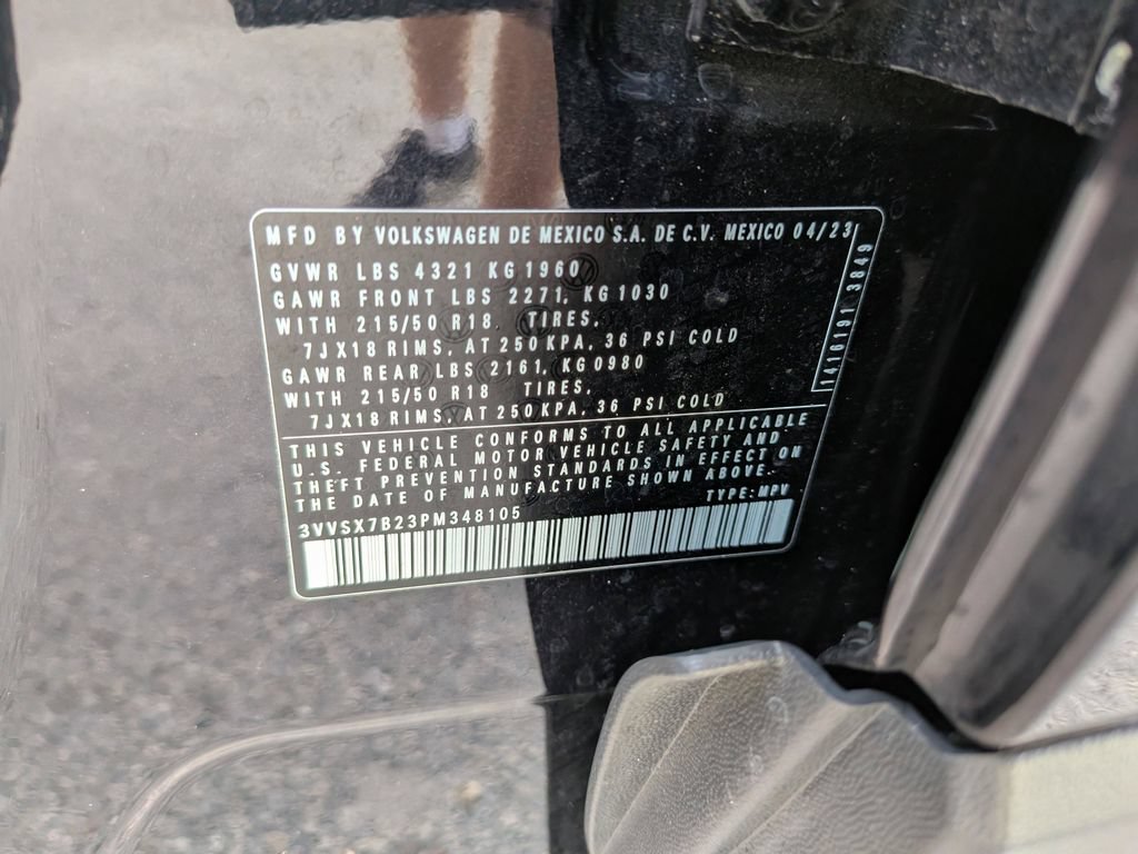 Certified 2023 Volkswagen Taos SE FWD image 33