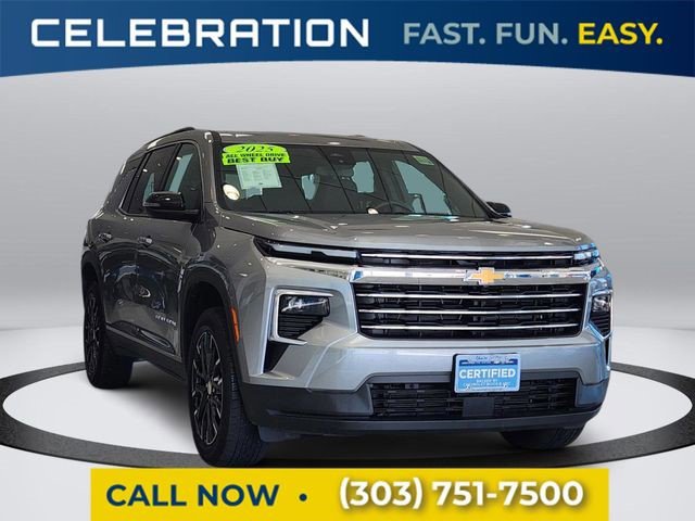 Certified 2025 Chevrolet Traverse LT w/ Sun and Wheel Package image 8