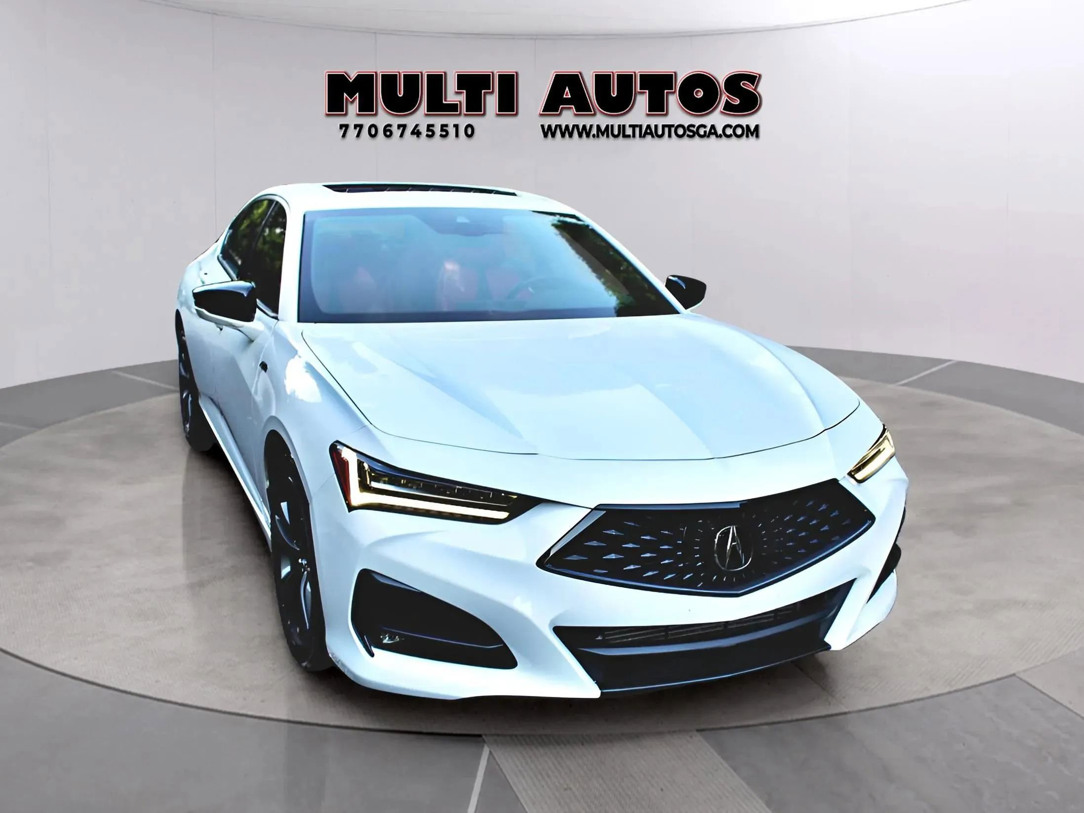 Used 2023 Acura TLX SH-AWD w/ A-SPEC Pkg image 1