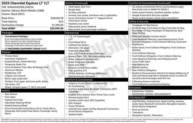 Used 2025 Chevrolet Equinox LT image 23