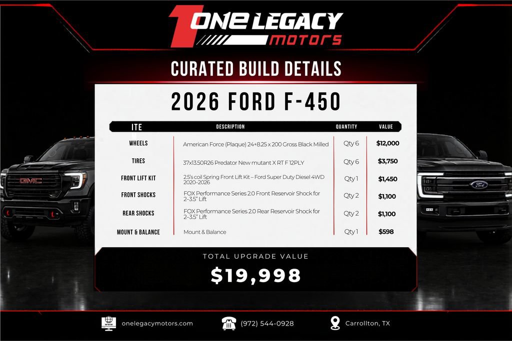 Used 2026 Ford F450 Platinum w/ Platinum Plus Package AWD/4WD image 2