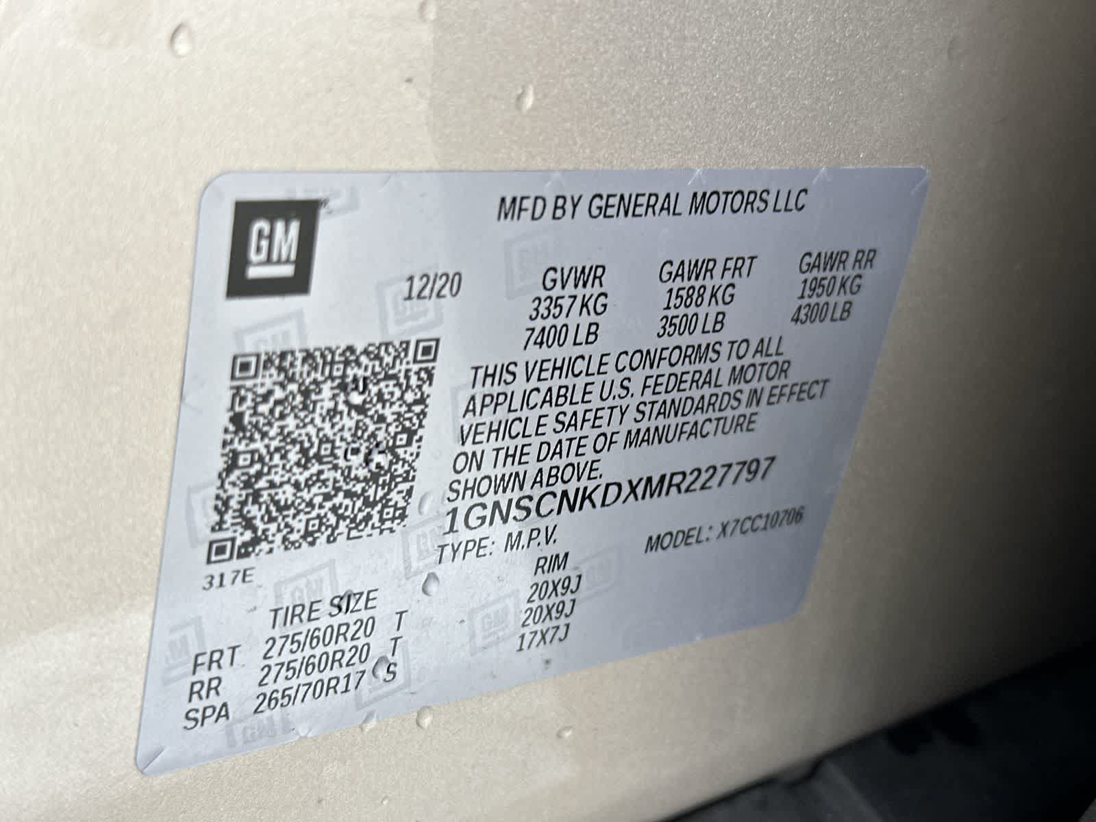 Used 2021 Chevrolet Tahoe LT RWD image 24