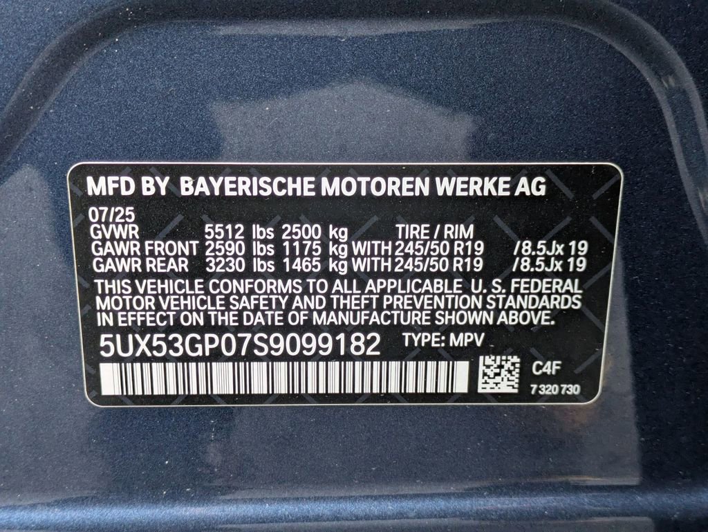 Used 2025 BMW X3 xDrive30i w/ Premium Package image 26