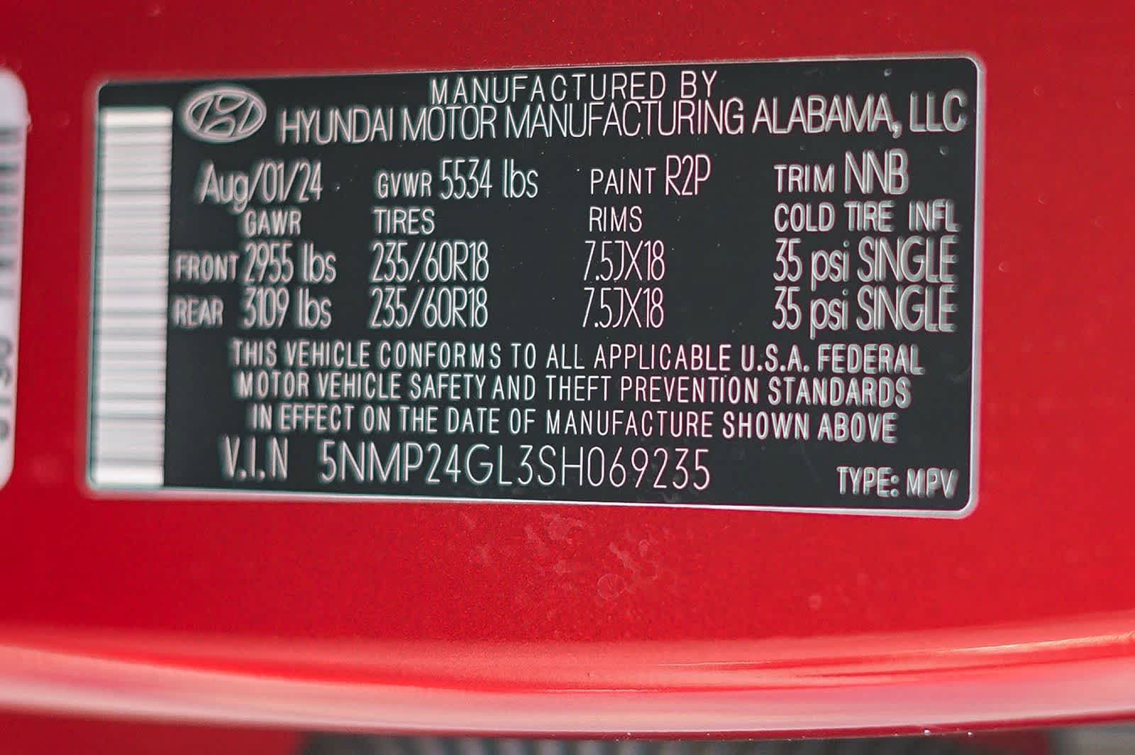 Certified 2025 Hyundai Santa Fe SEL image 31