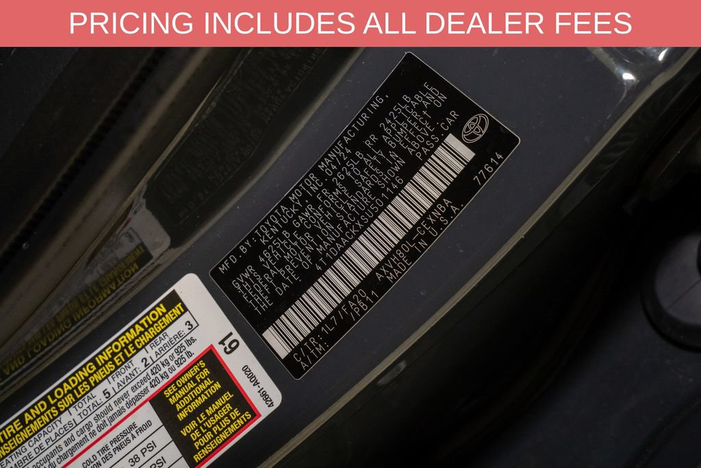 Used 2025 Toyota Camry LE FWD image 20
