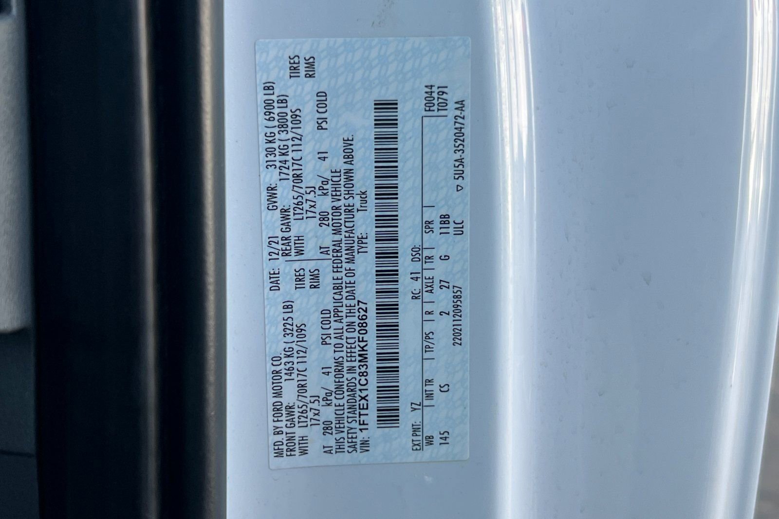 Used 2021 Ford F150 XL w/ Equipment Group 101A High image 31