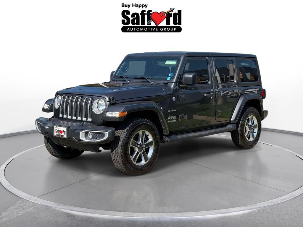 Used 2022 Jeep Wrangler Unlimited Sahara w/ Cold Weather Group AWD/4WD image 1