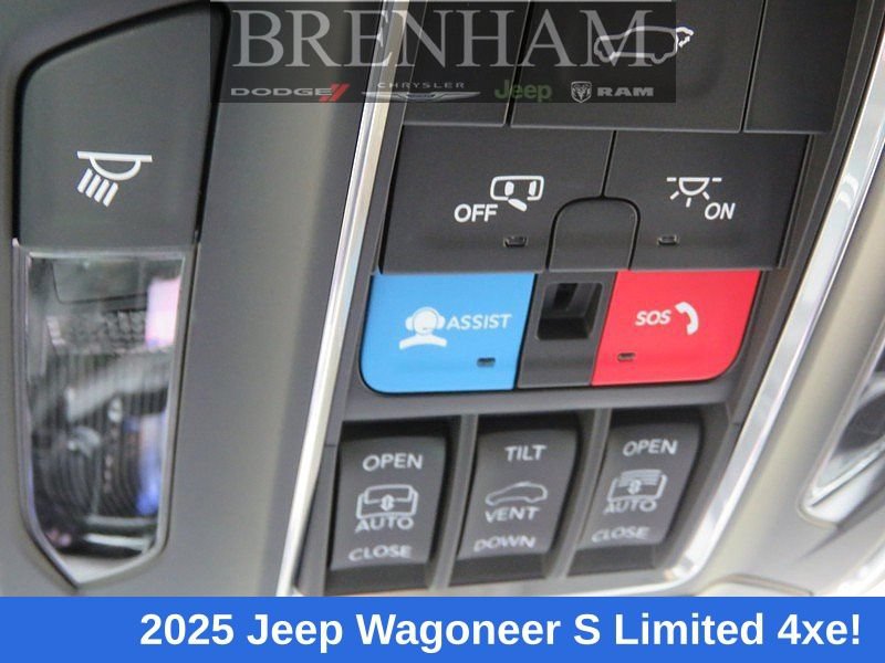 New 2025 Jeep Wagoneer S Limited w/ Comfort Package AWD/4WD image 25