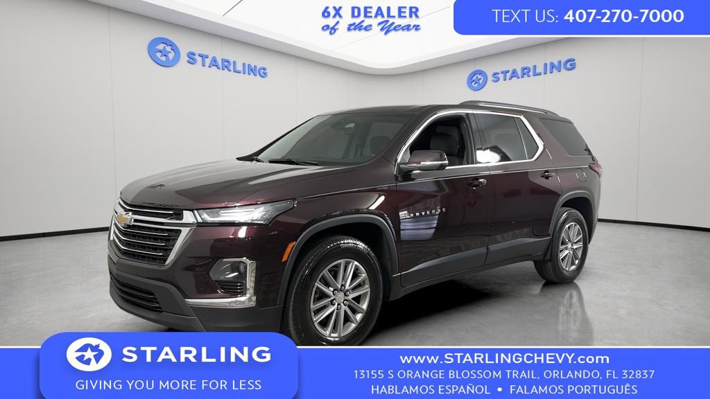 Certified 2022 Chevrolet Traverse LT