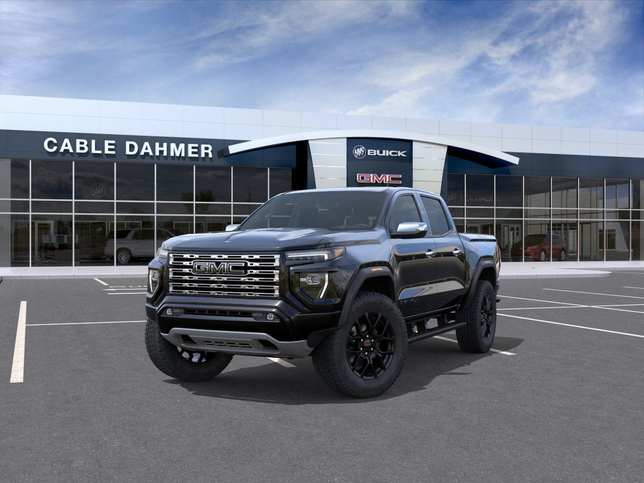 New 2026 GMC Canyon Denali w/ LPO, Denali Black Edition AWD/4WD image 8