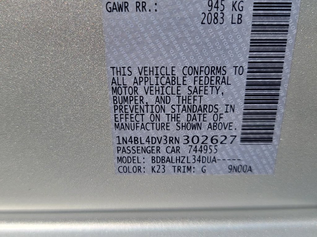 Used 2024 Nissan Altima 2.5 SV FWD image 34