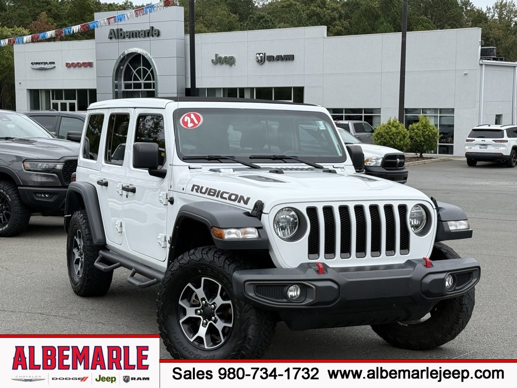 Used 2021 Jeep Wrangler Unlimited Rubicon