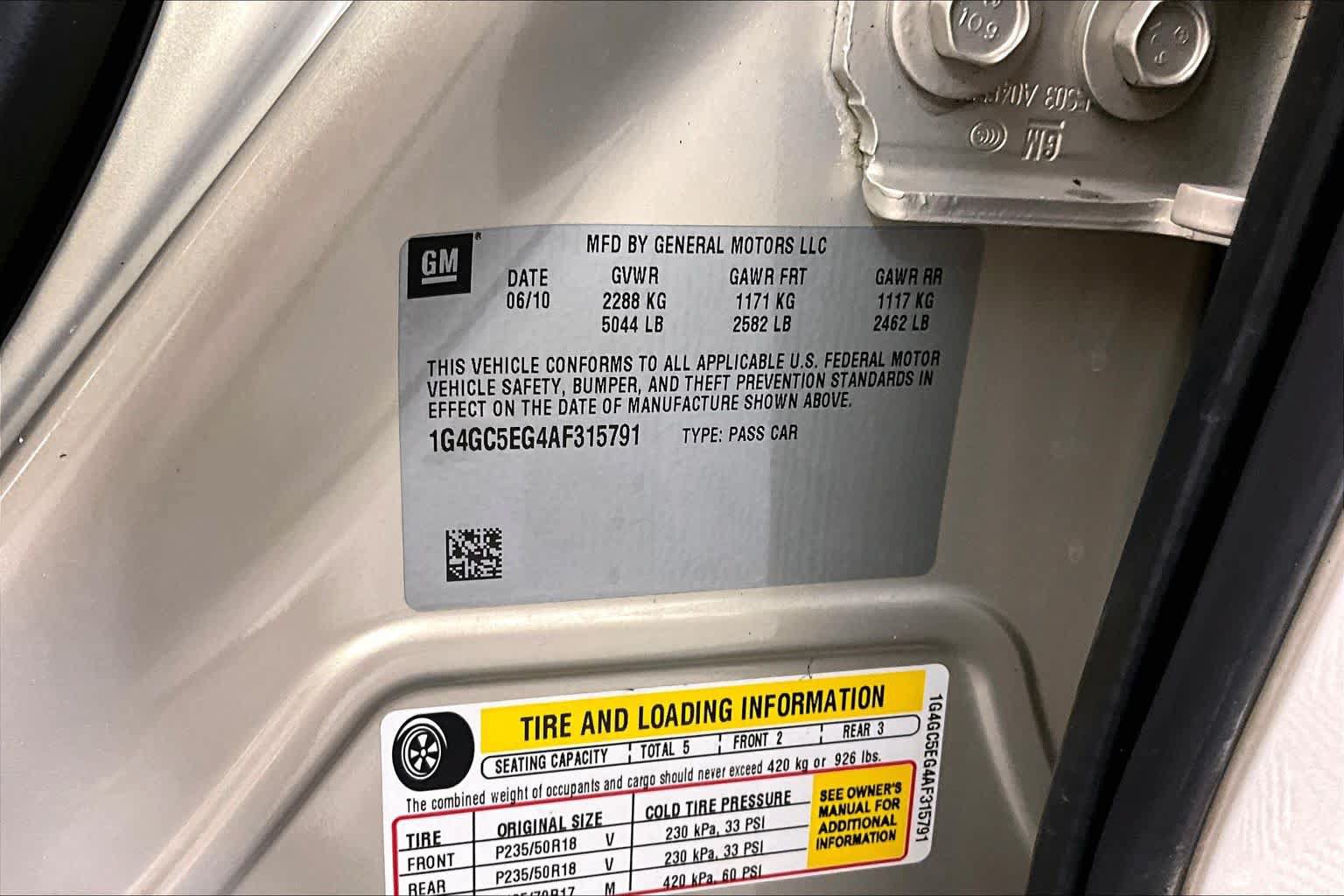 Used 2010 Buick LaCrosse CXL FWD image 28
