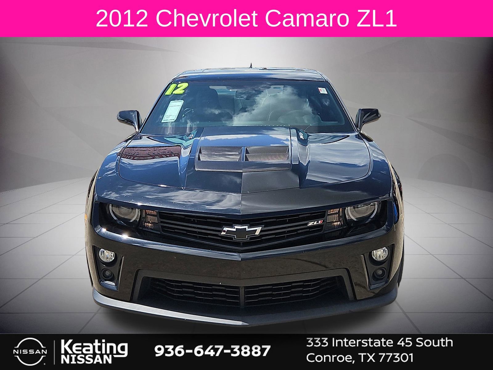 Used 2012 Chevrolet Camaro ZL1 RWD image 2