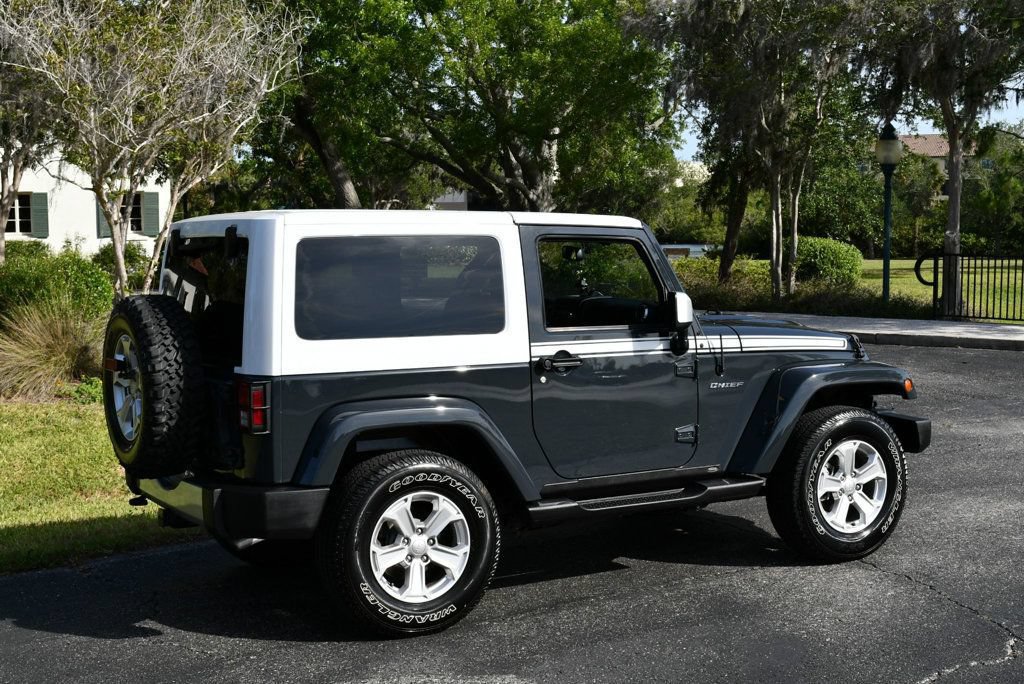 Used 2017 Jeep Wrangler Sahara w/ Quick Order Package 24E Chief AWD/4WD image 6