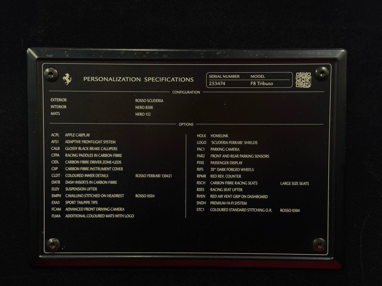 Used 2020 Ferrari F8 Tributo RWD image 33