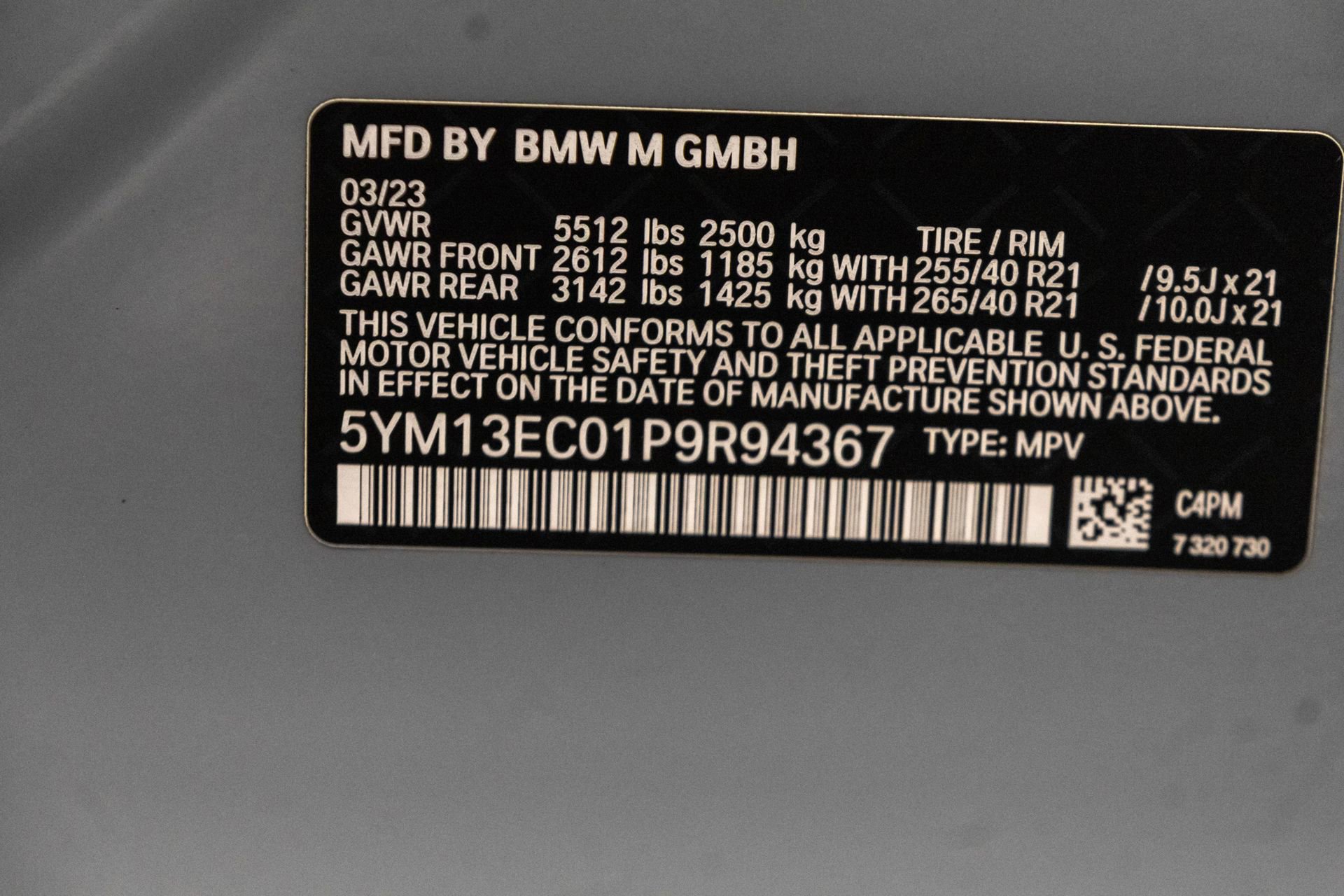 Used 2023 BMW X3 M w/ Competition Package image 48