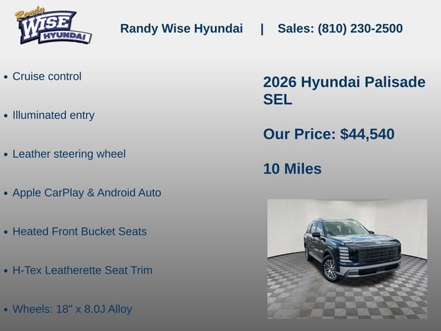 New 2026 Hyundai Palisade SEL AWD/4WD image 15