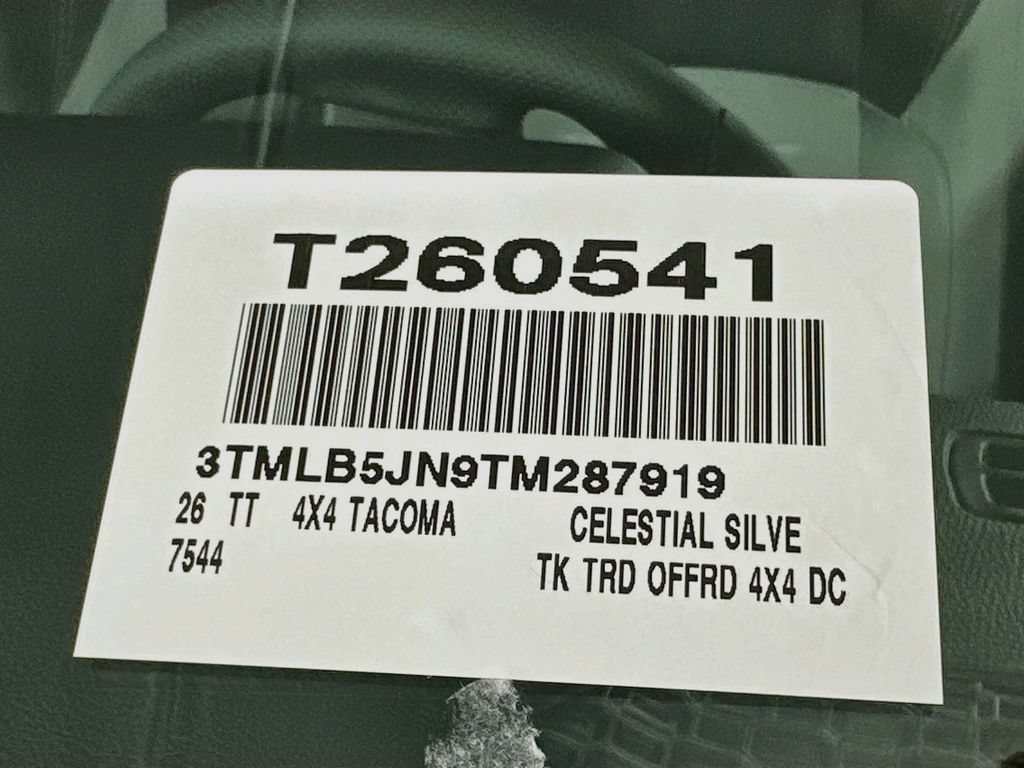 New 2026 Toyota Tacoma TRD Off-Road AWD/4WD image 17